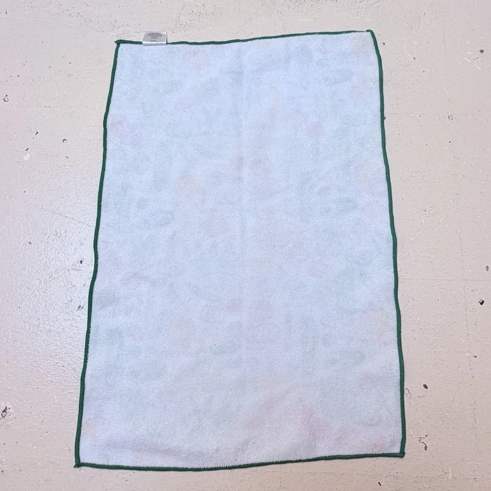 Laura Ashley Microfiber Kitchen Towel Vegetable Carrots Pepper Broccoli Celery